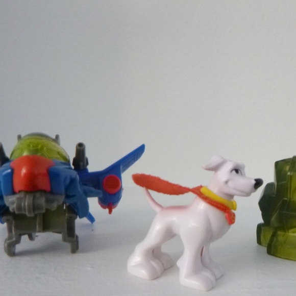 LOT IMAGINEXT SUPERMAN SUPERDOG  KRYPTONITE & JETPACK - Picture 8 of 11
